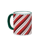 Candy Cane Holiday Mug mugs
