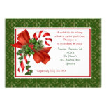 Candy Cane Holiday Party Invitation