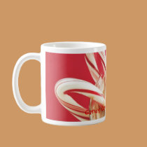 Candy Cane Hot Chocolate Mug mugs