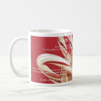 Candy Cane Hot Chocolate Recipe mug