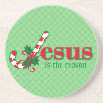 Candy Cane Jesus Coaster coasters