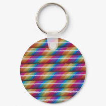 Candy Cane Keychain