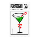 Candy Cane Martini Stamp stamp