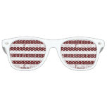 Candy Cane Party Sunglasses