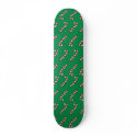 Candy Cane Pattern skateboard by serenity_ii Candy Cane Pattern skateboard