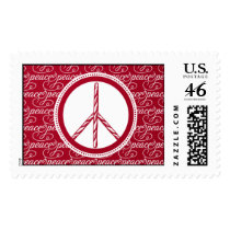 Candy Cane Peace - Geisha Postage