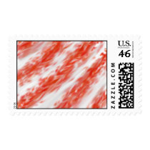 Candy Cane Postage Stamp