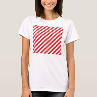 red and white candy cane shirt