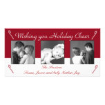 Candy Cane Simplicity Photo Cards