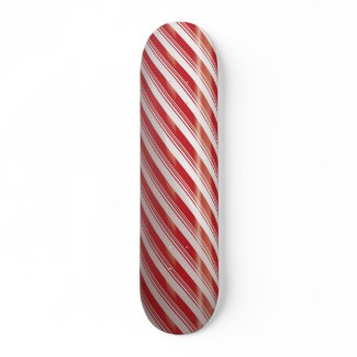 Candy Cane Skateboard skateboard