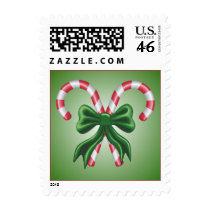 Candy Cane Small Christmas Stamp by AuntBetsy Candy Cane Small Christmas Stamp