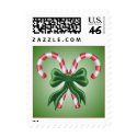 Candy Cane Small Christmas Stamp