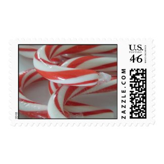 Candy Cane Stamps stamp