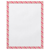 Candy Cane Stationary Custom Flyer