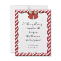 Candy Cane Stripes Invitation