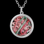 Candy Canes and Peppermints Necklace