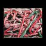 Candy Canes and Peppermints Postcard