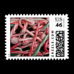 Candy Canes and Peppermints Stamp