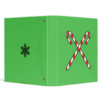 Candy Canes Binder