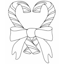 Candy Canes Coloring Shirt Craft
