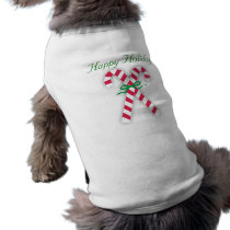 Candy Canes pet clothing