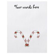 Candy canes custom flyer