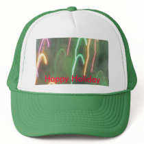 Candy Canes In Flight hats by Debrene Candy Canes In Flight hats