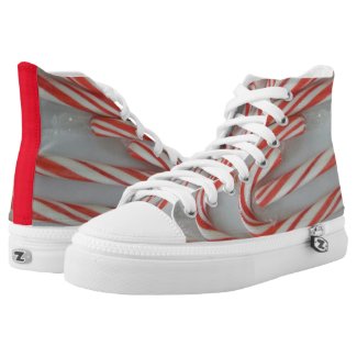 Candy Canes Photo prints Printed Shoes