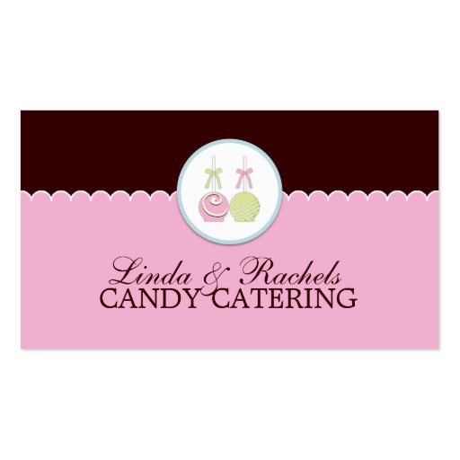 Candy Cantering Business Cards (front side)