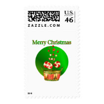 Candy Christmas postage