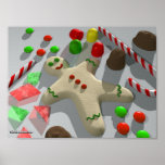 Candy Christmas Posters