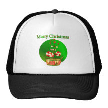 Candy Christmas Trucker Hats