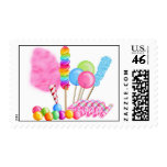 Candy Circus Postage Stamps