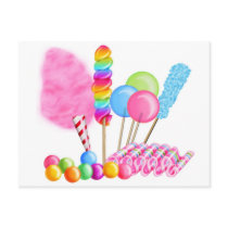 Candy Circus Post Cards