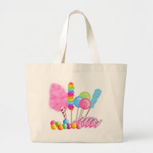 Candy Circus Tote Bag