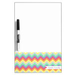 Candy Coated {chevron pattern} Dry-Erase Whiteboards