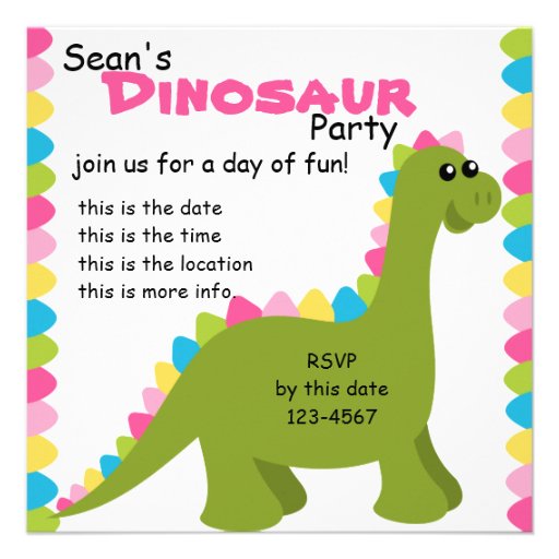 Candy Colors Dino Announcements