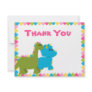 Candy Colors Dino Custom Invite