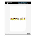 Candy Cone Parade NOOK Color Skins