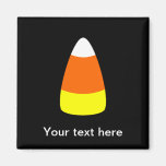 Candy Corn Black Magnet