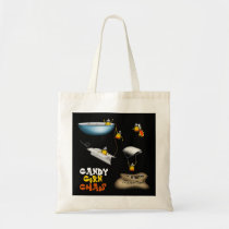 Candy Corn Chaos - Funny Halloween Bag