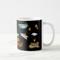 Candy Corn Chaos - Funny Halloween Mug