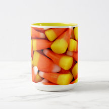 CANDY CORN COFFEE MUG