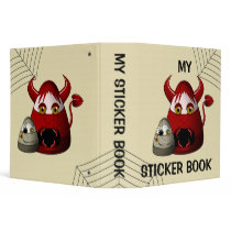 Candy Corn Creepies Sticker Book binders