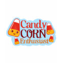 Candy Corn Enthusiast (Vintage) t-shirts by jamierushad Candy Corn Enthusiast (Vintage) t-shirts