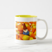 Candy Corn Gnome Mug