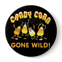 Candy Corn Halloween Button by jamiecreates1 Candy Corn Halloween Button