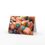 Candy Corn Halloween Card
