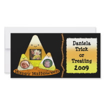 Candy Corn Halloween Custom Photo Card photo cards by jamiecreates1 Candy Corn Halloween Custom Photo Card photo cards