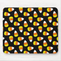 Candy Corn Halloween Mousepad by mariannegilliand Candy Corn Halloween Mousepad